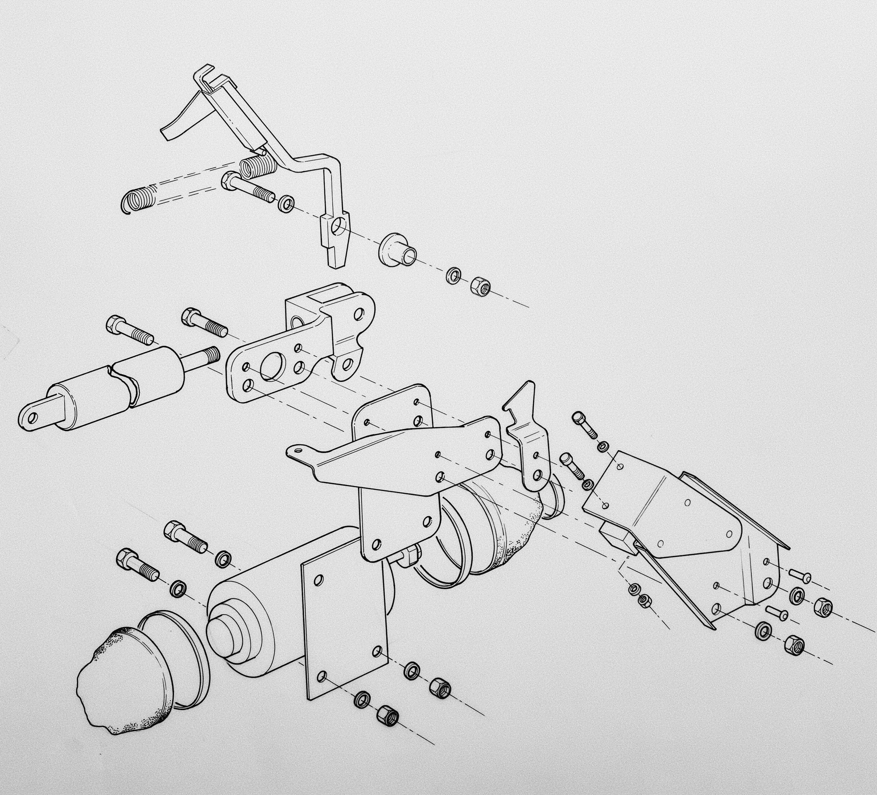 Technical drawing by Colin Butcher