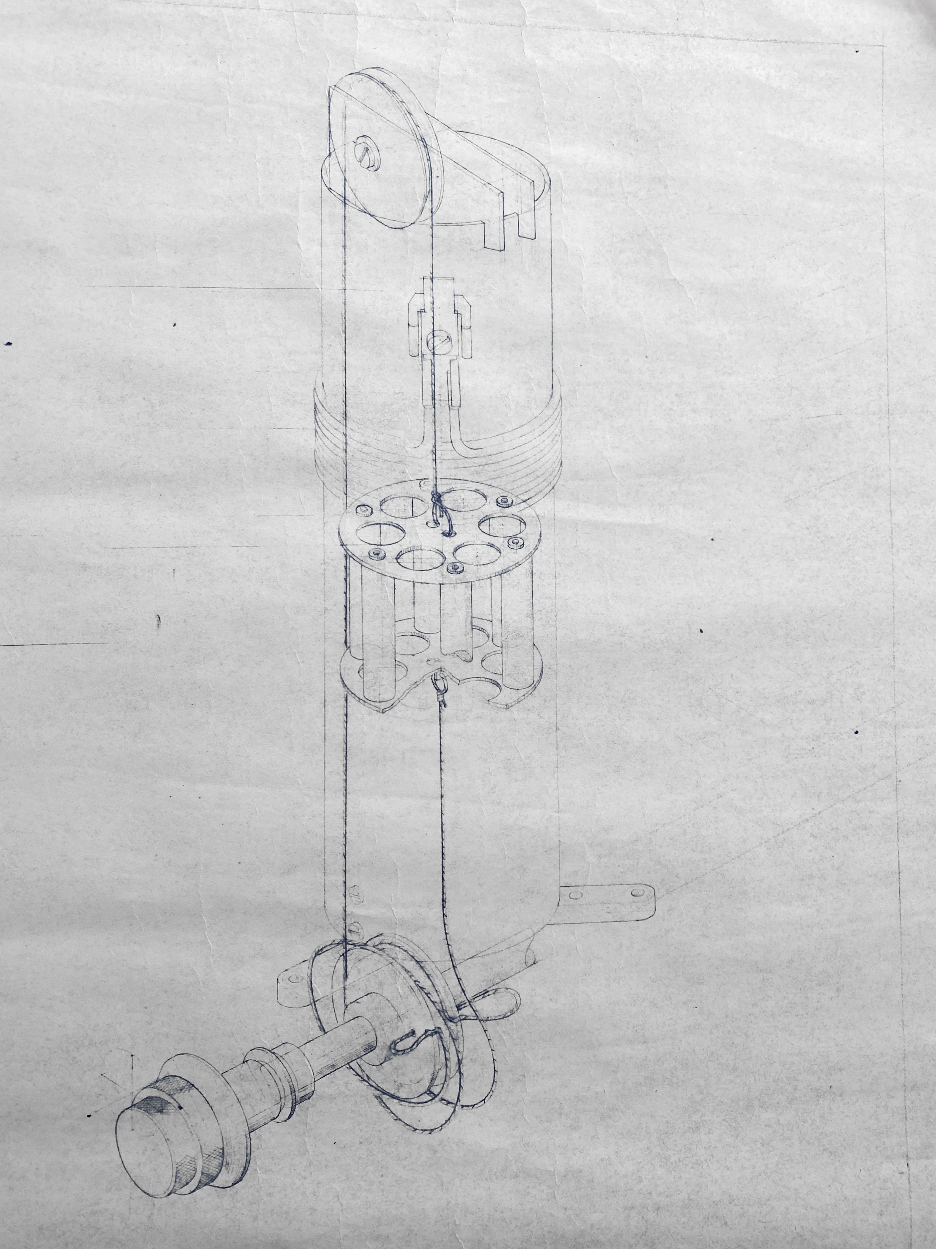 Technical drawing by Colin Butcher